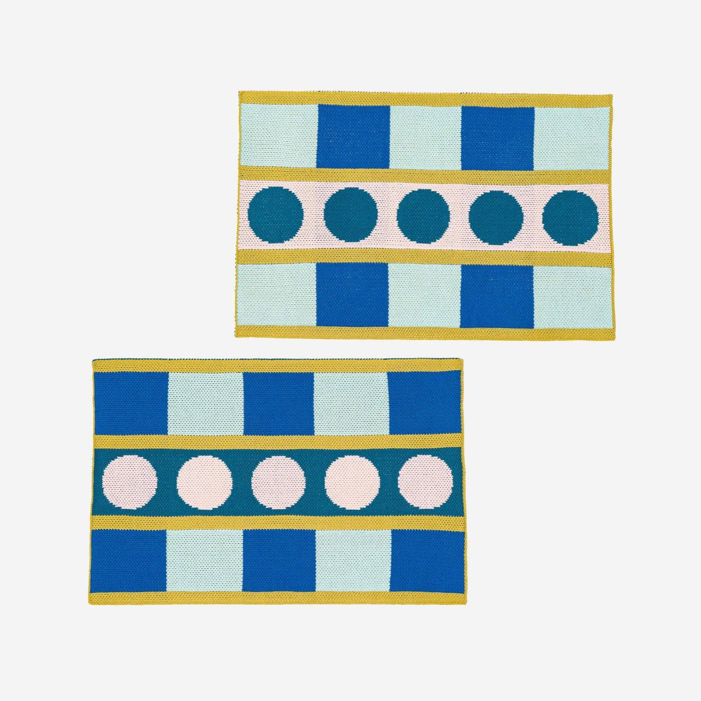 Placemat  Stripe Dot Set of 4