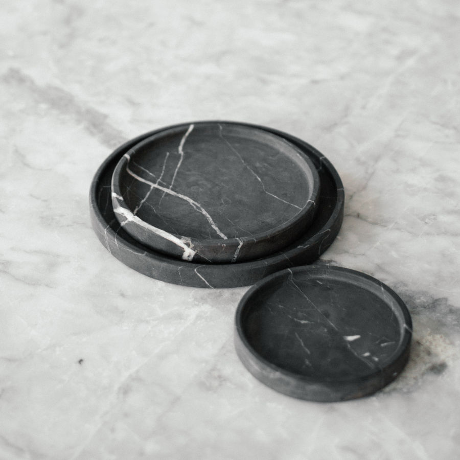 Artisan Marble Tray Set