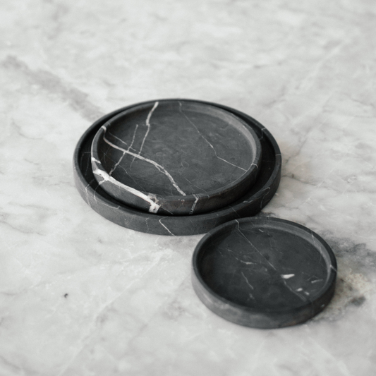 Artisan Marble Tray Set