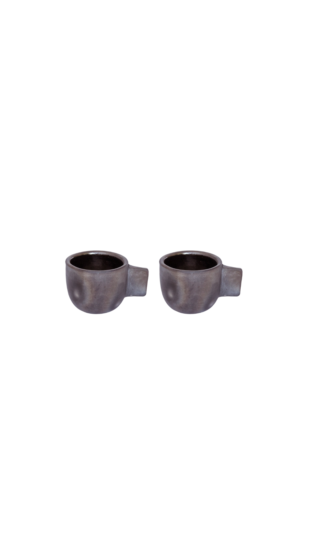 PALO SANTO Black Clay Espresso Cup Set