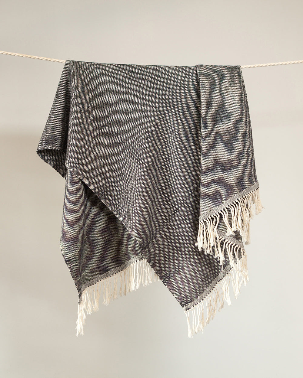 SALE Amano Cotton Throw - Check Weave