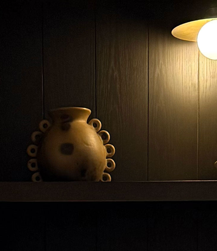 Anillo Handcrafted Clay Vase by Atacama Home