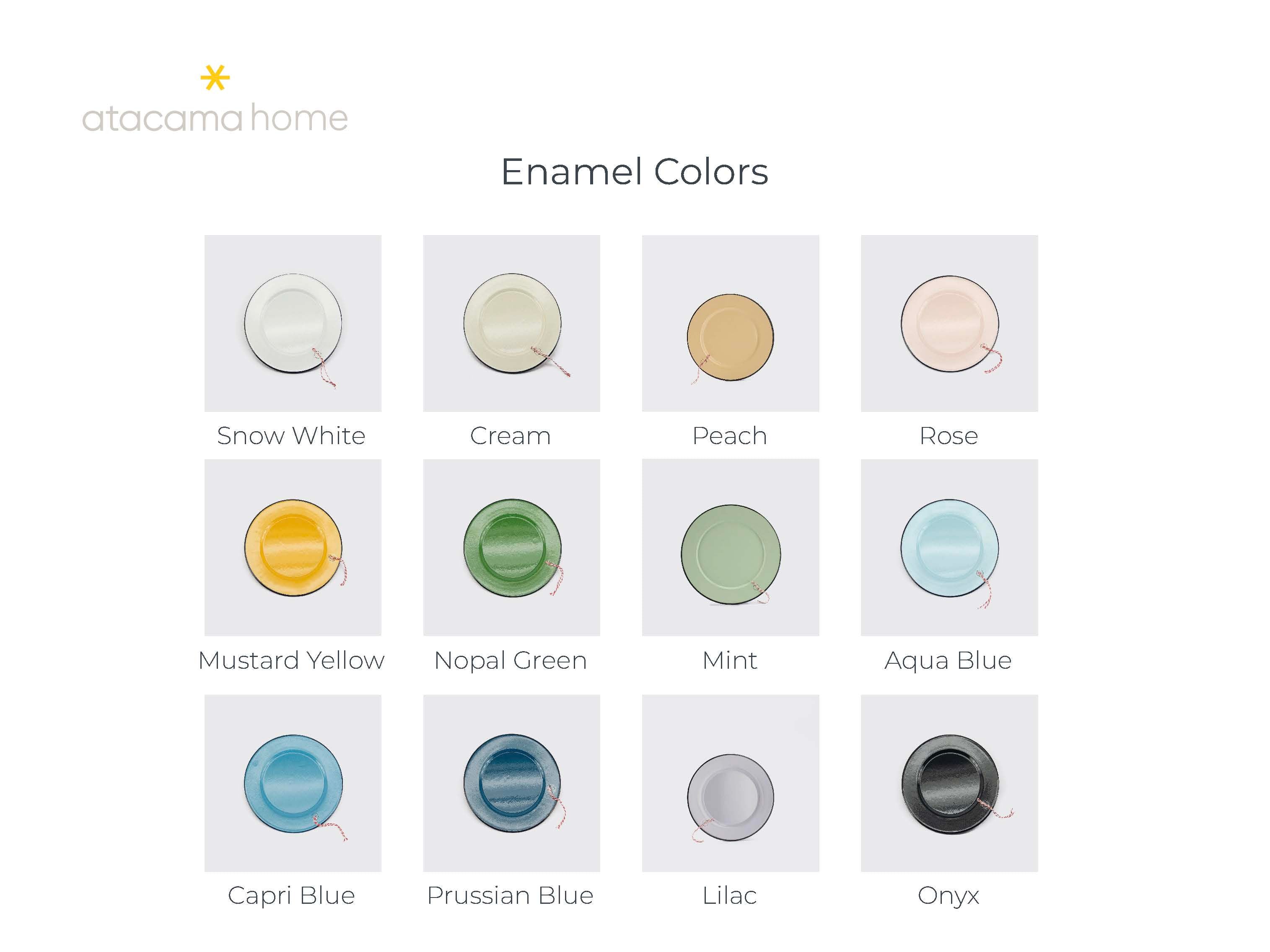 Enamel Colors – atacama home