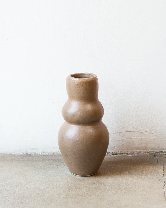 Goddess Clay Vase - Taupe