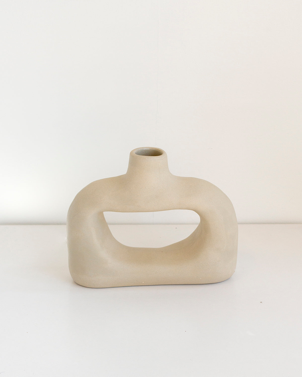 Nook Clay Vase - Natural