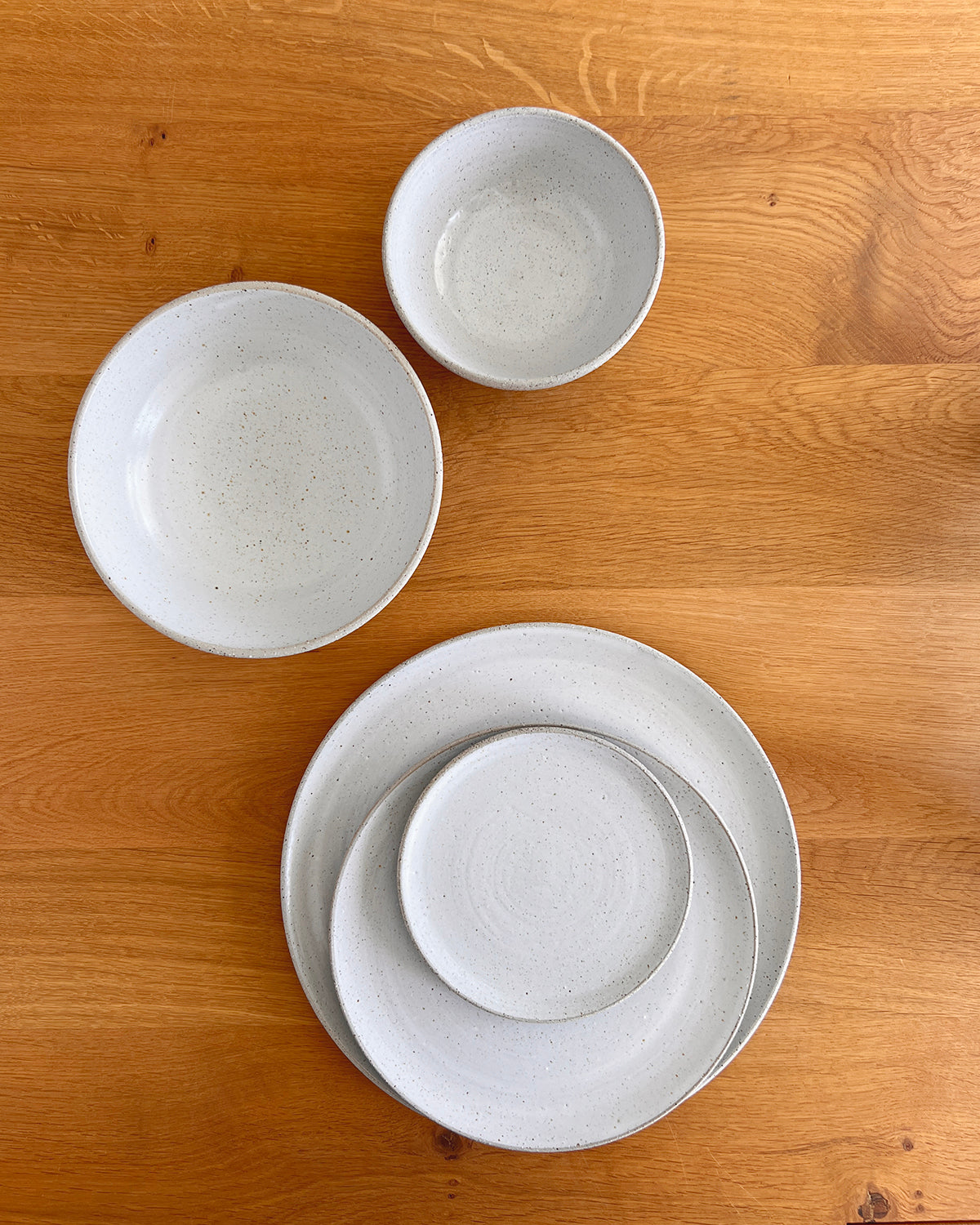 Cotto Stone Handmade Dinnerware Place Setting