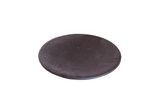 PALO SANTO Black Clay Dinner Plate