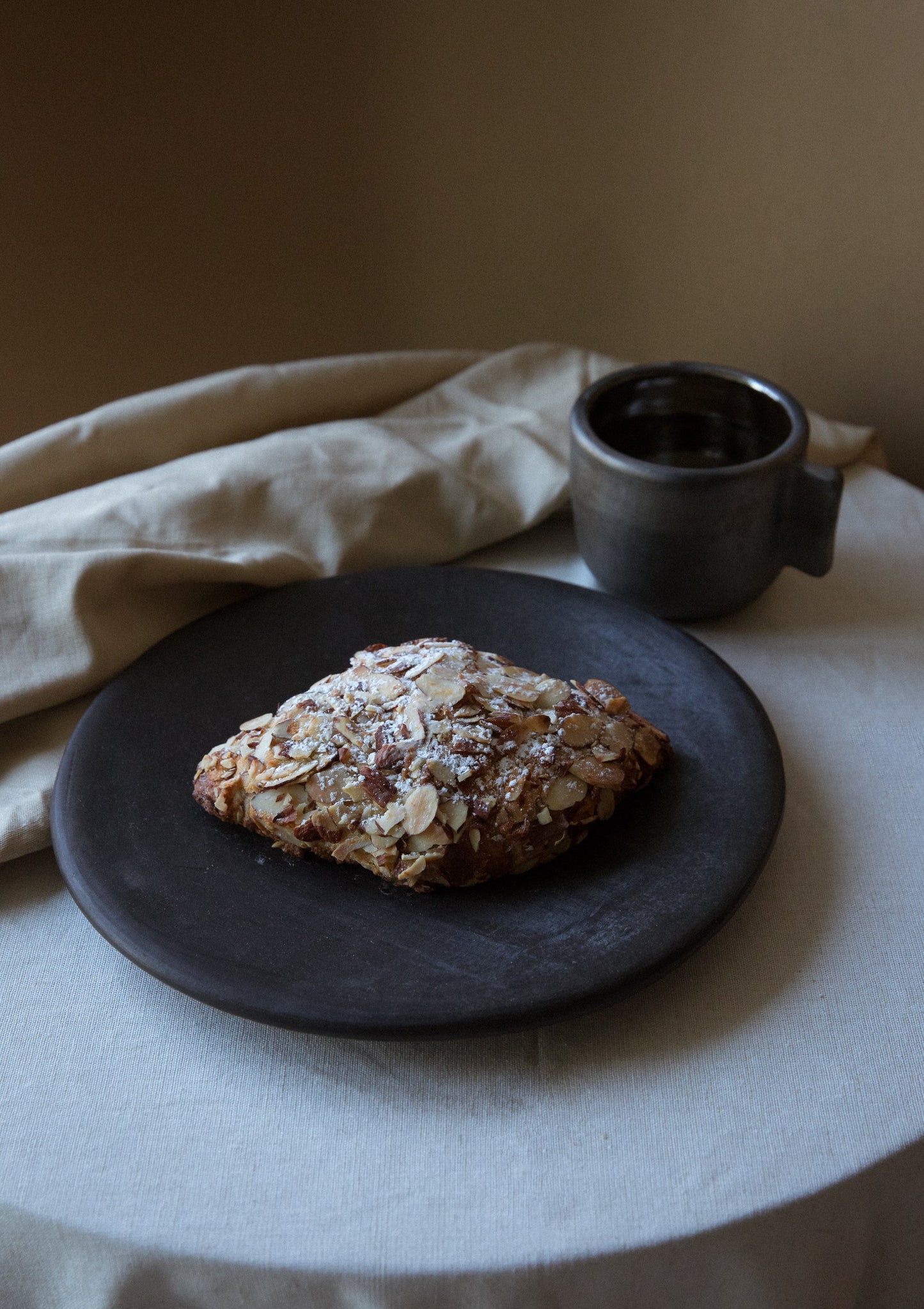 PALO SANTO Black Clay Latte Cup Set