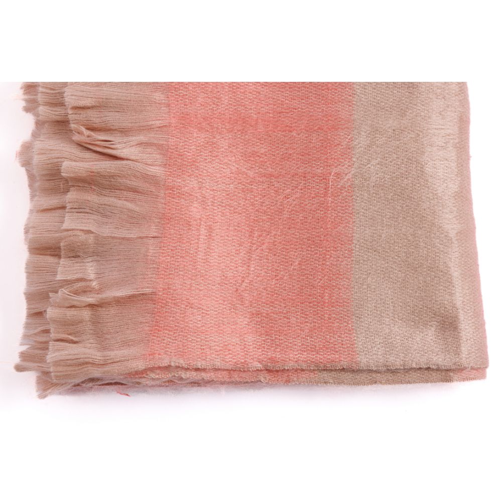 Kallpa Collection - Faded Coral with Eyelash Trim