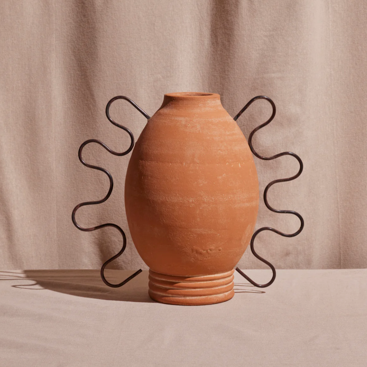 Amanda Terracotta Vessel by Atacama Home
