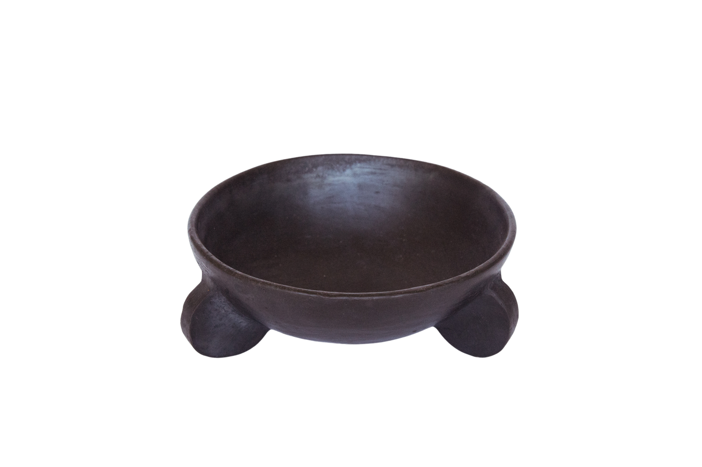 PALO SANTO Black Clay Footed Bowl