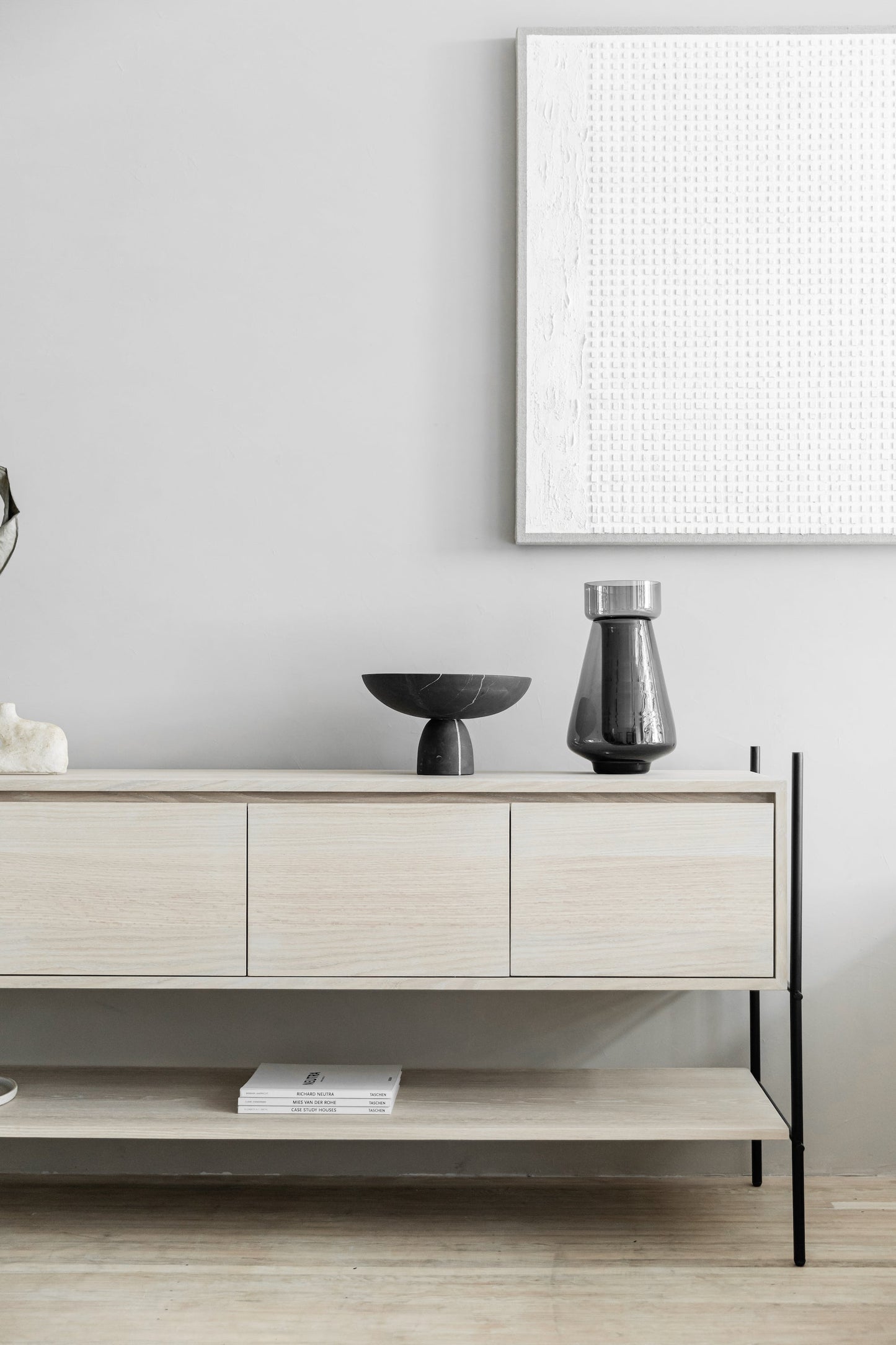 Artisan Marble Sculptural Bowl