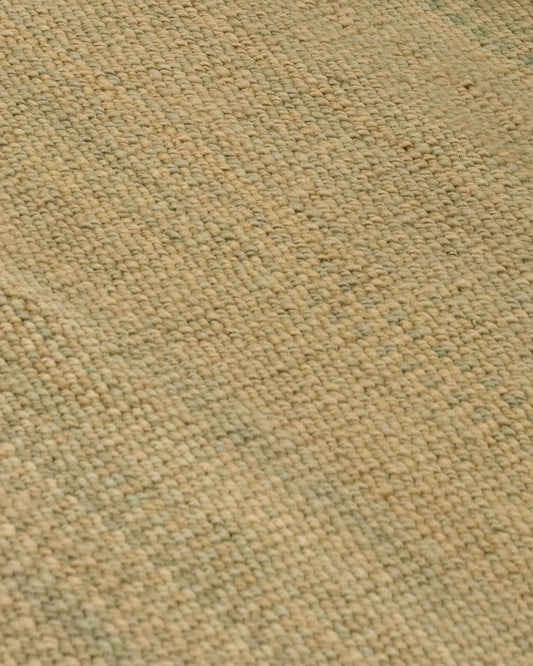 Awanay Verde Carded Wool Rug