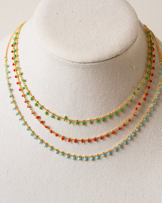 Ibiza Swarovski Beaded Necklaces