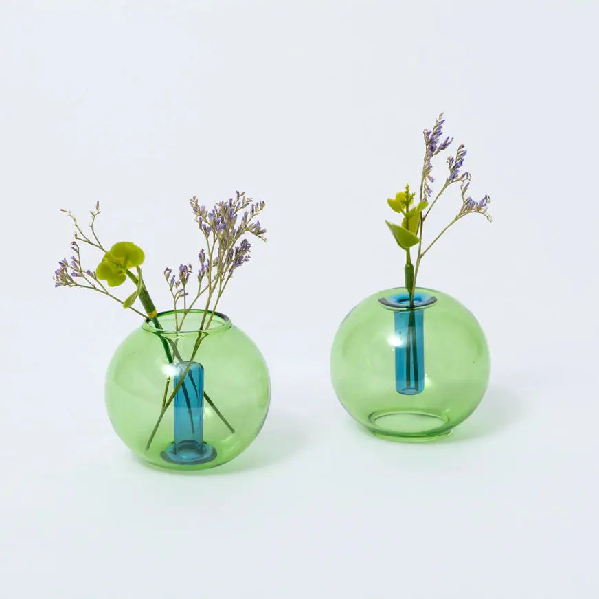 Mini Bubble Glass Vase