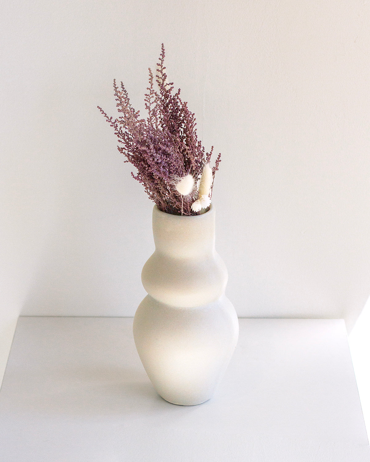 Goddess Clay Vase - Bone White