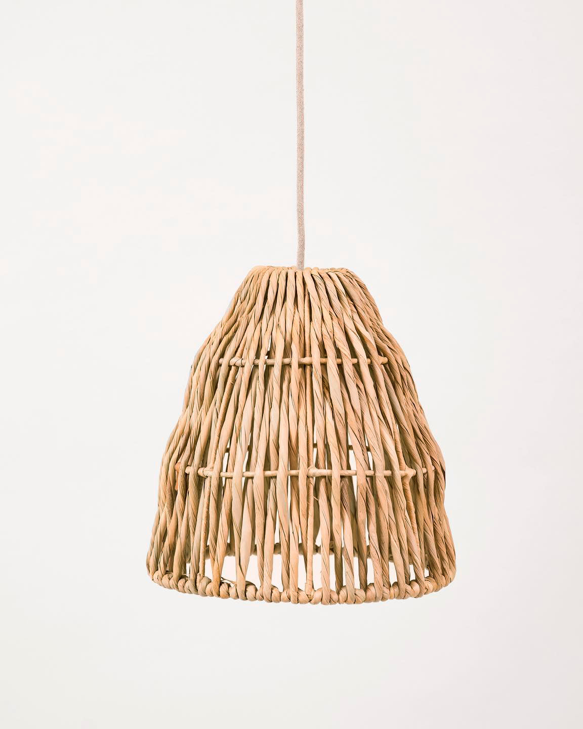 Juncal Handwoven Palm Lamp Shade