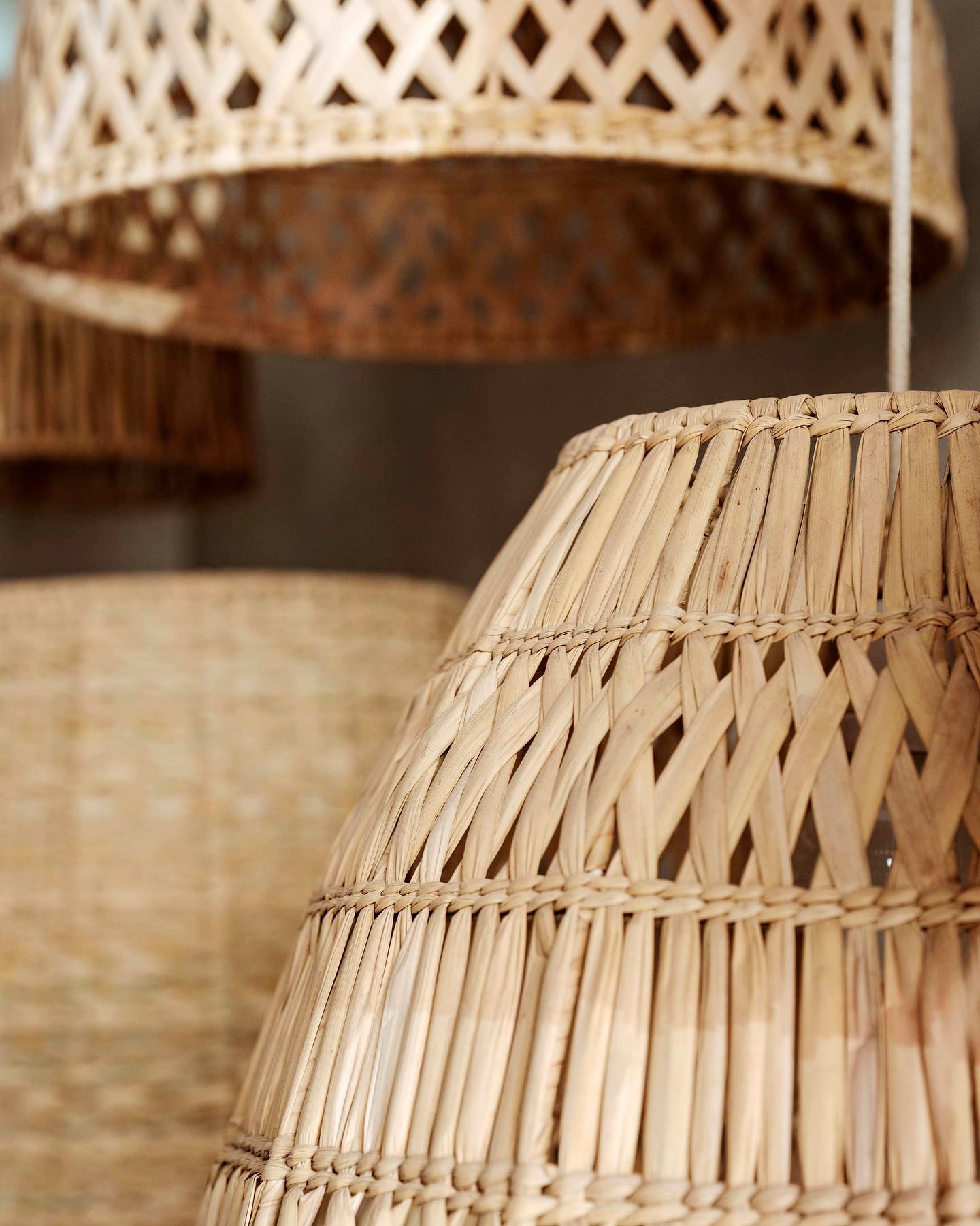 Maruata Handwoven Palm Lamp Shade