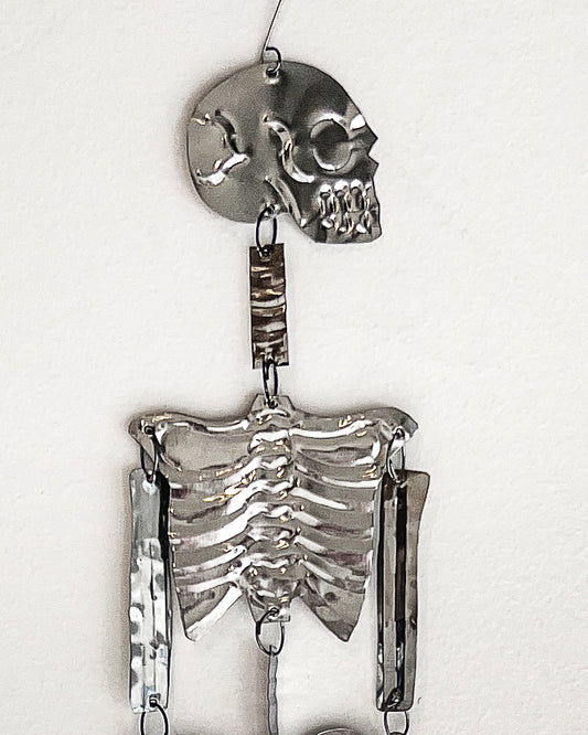 Silver Skeleton Milagro