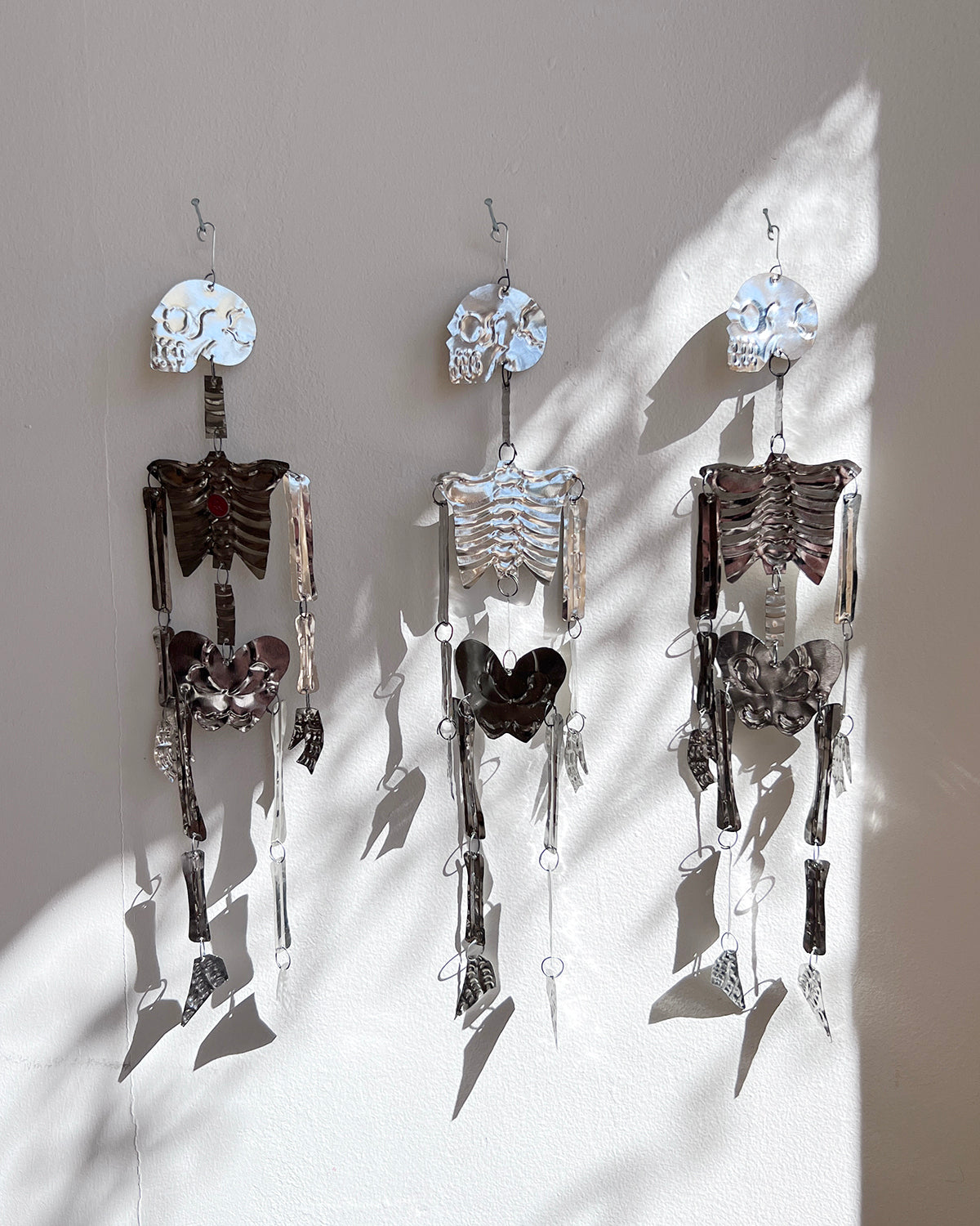 Silver Skeleton Milagro