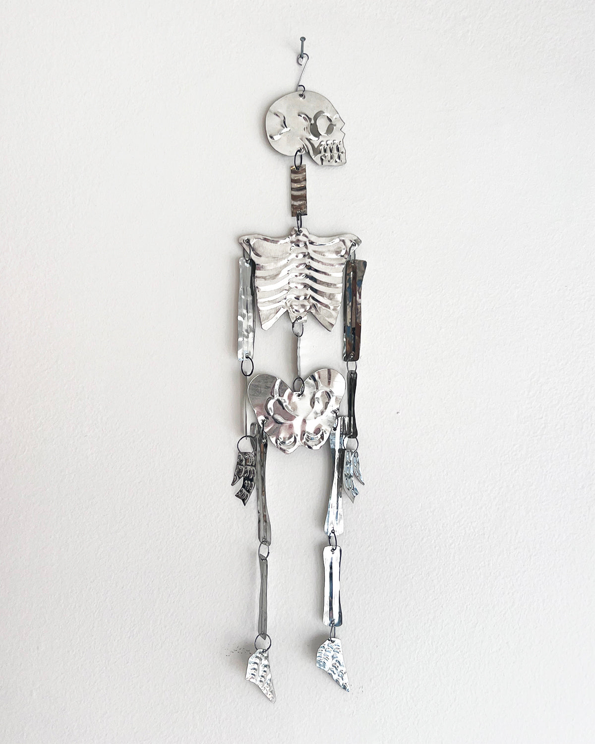 Silver Skeleton Milagro