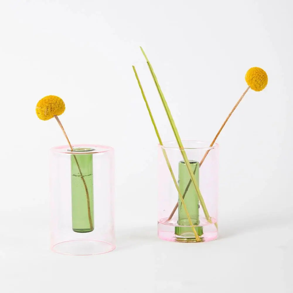 Reversible Glass Vase - Small