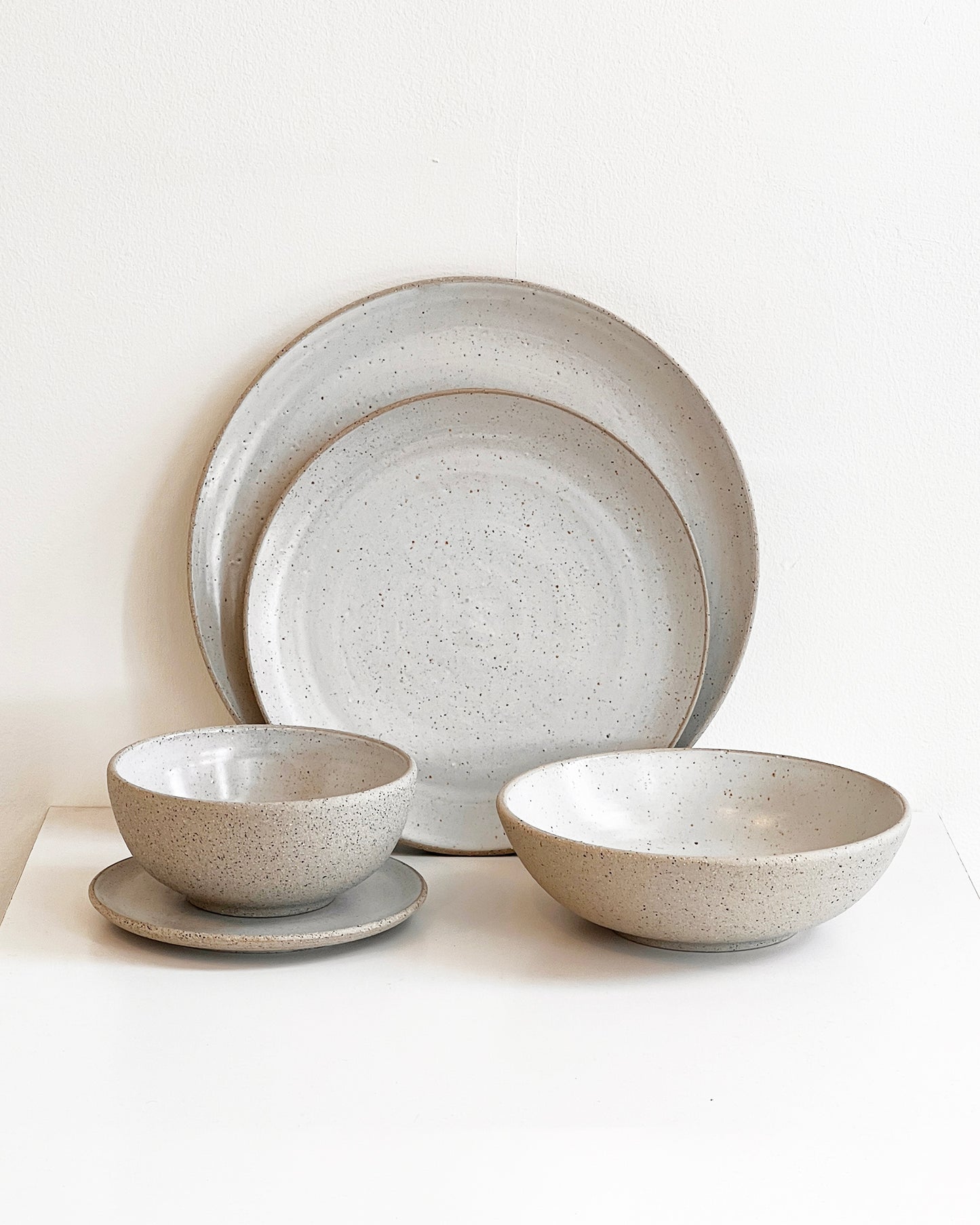 Cotto Stone Handmade Dinnerware Place Setting