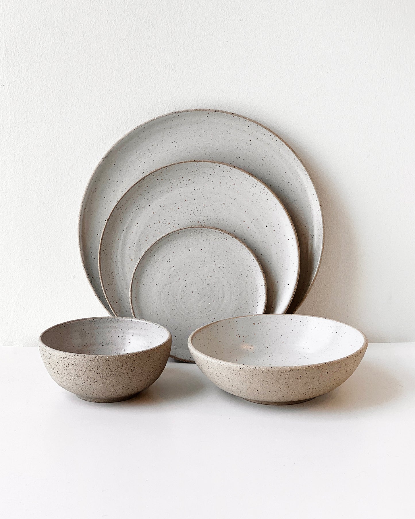 Cotto Stone Handmade Dinnerware Place Setting