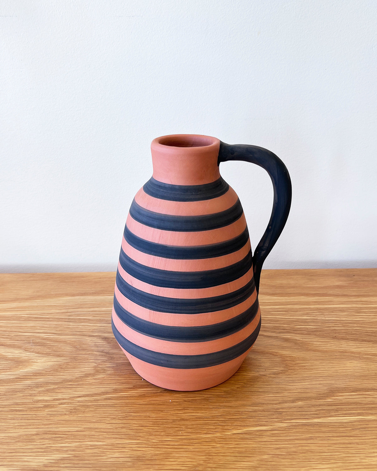 Casa Cubista Vessel #4 - Terracotta and Black