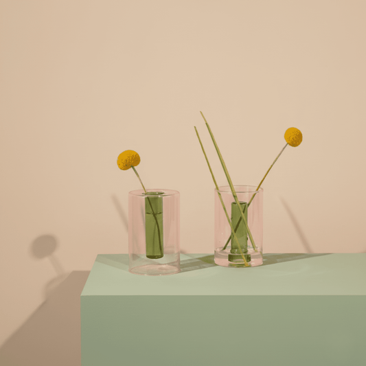 Reversible Glass Vase - Small