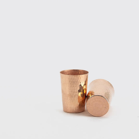 Copper Conical Tumbler - Set of 2