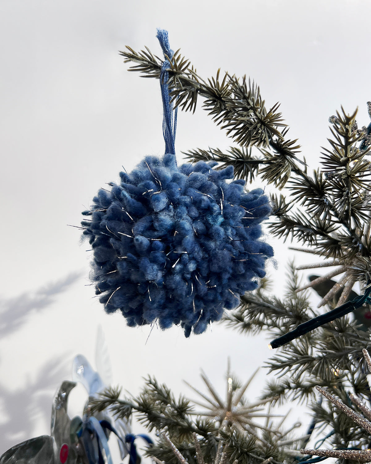 Momitos Wool Holiday Pompom Ornaments