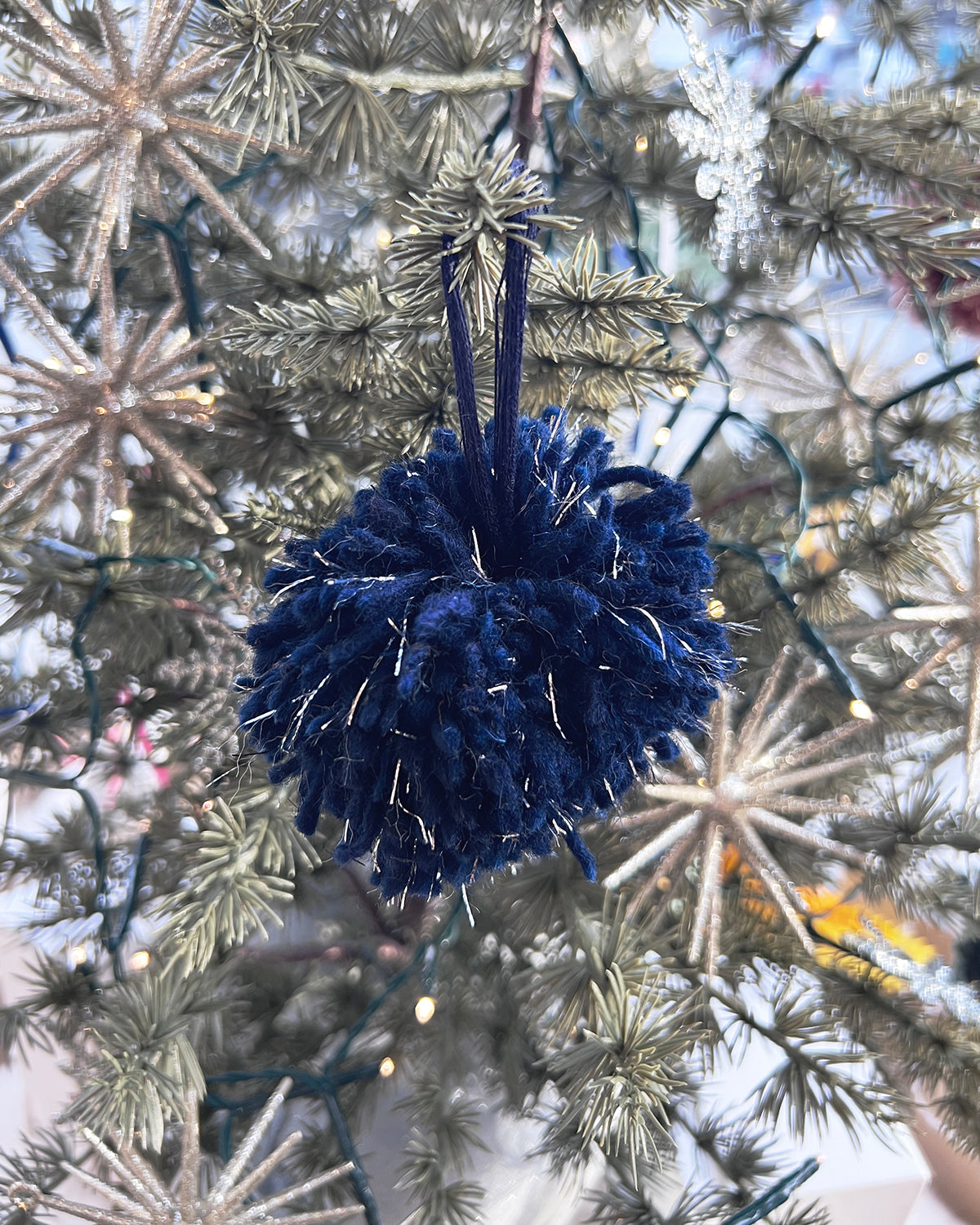 Momitos Wool Holiday Pompom Ornaments