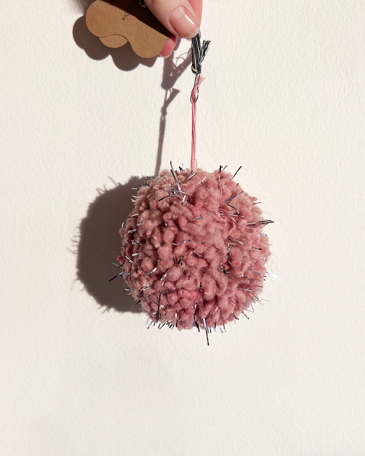 Momitos Wool Holiday Pompom Ornaments