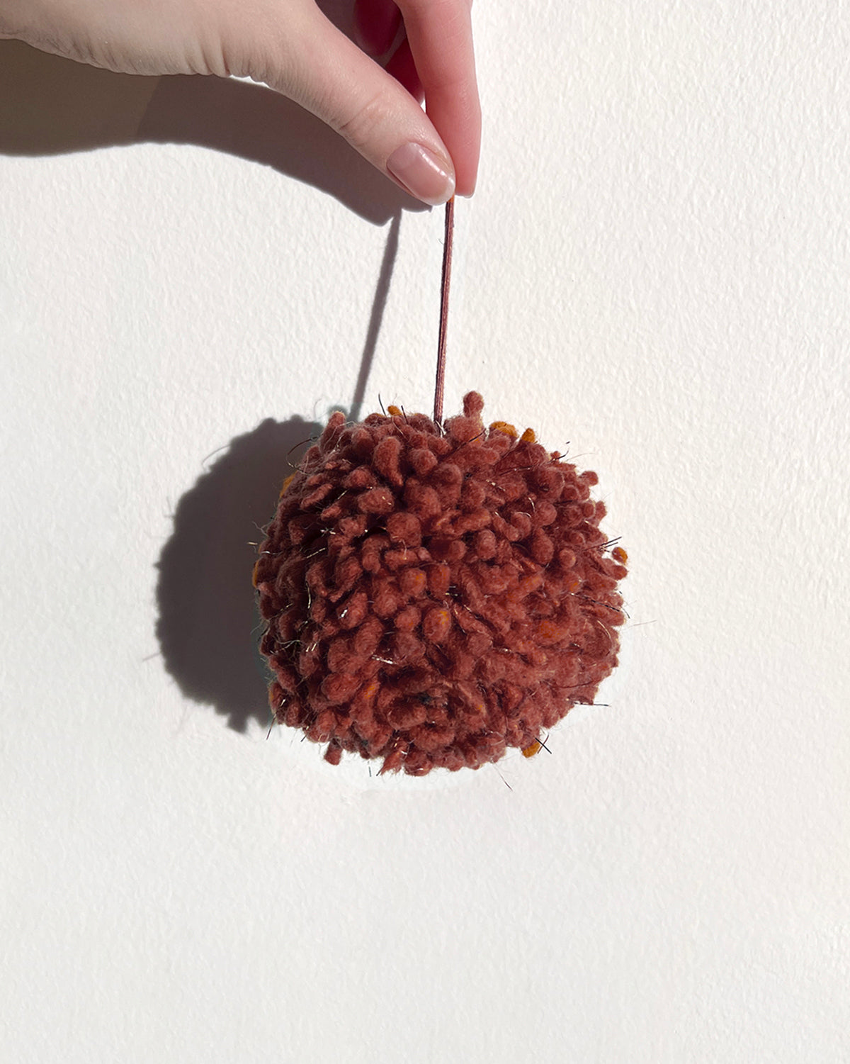 Momitos Wool Holiday Pompom Ornaments