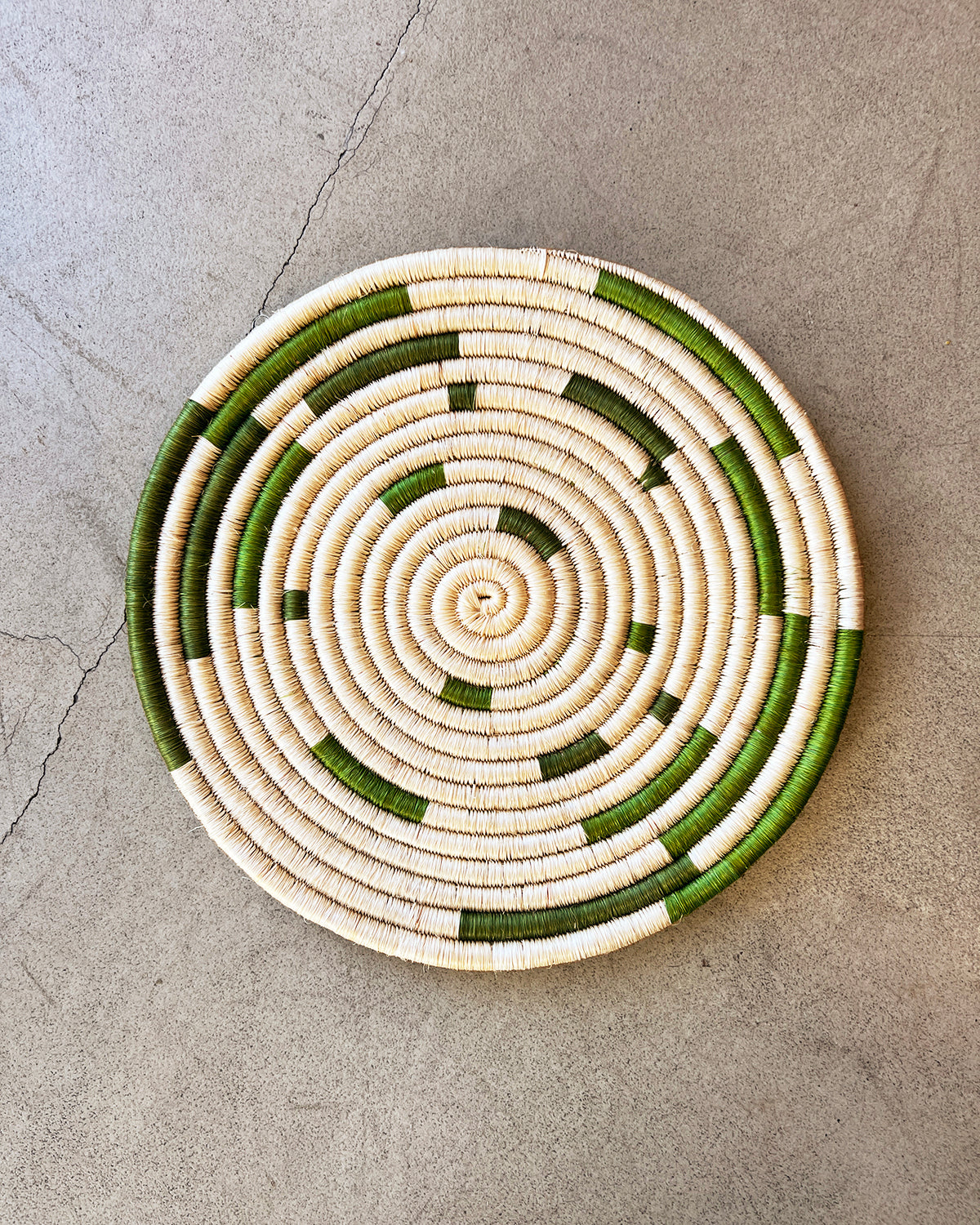 Green Woven Placemat