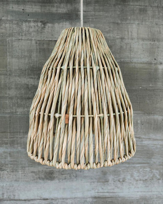 Juncal Handwoven Palm Lamp Shade