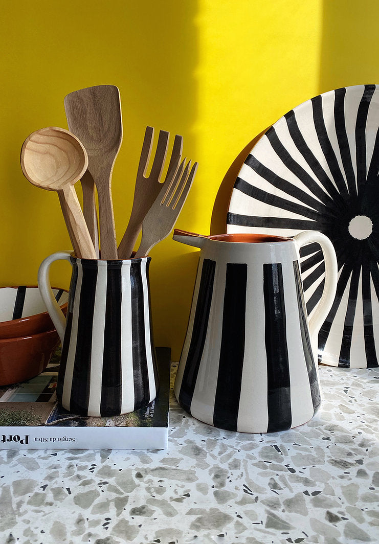 Casa Cubista Striped Jug