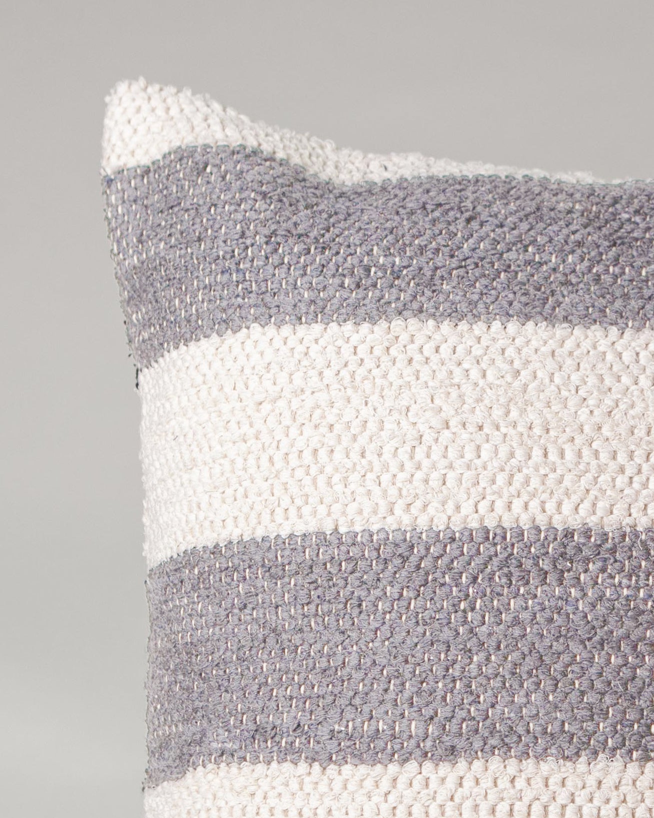 Casa Cubista Striped Pillow - Gray