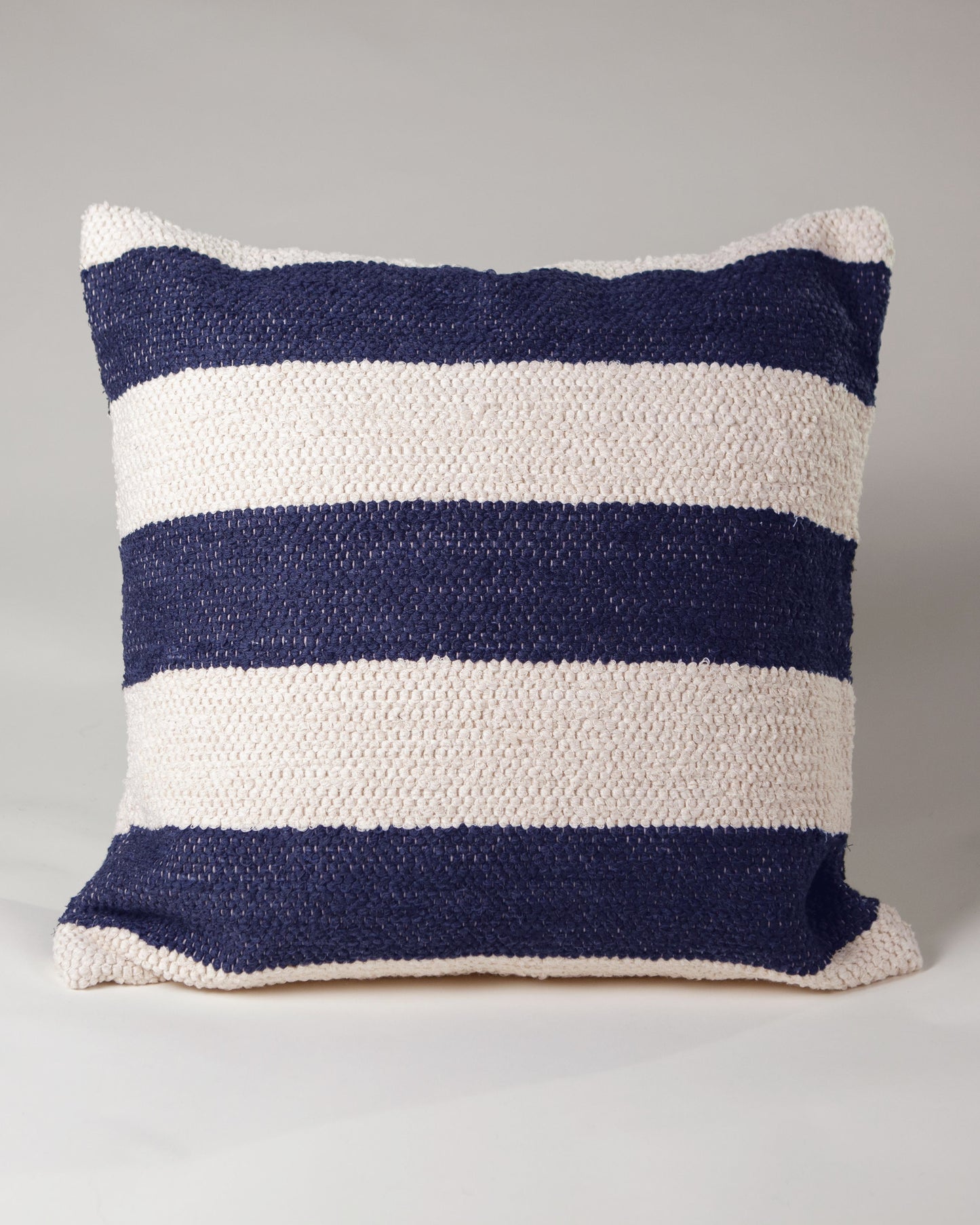 Casa Cubista Striped Pillow - Navy