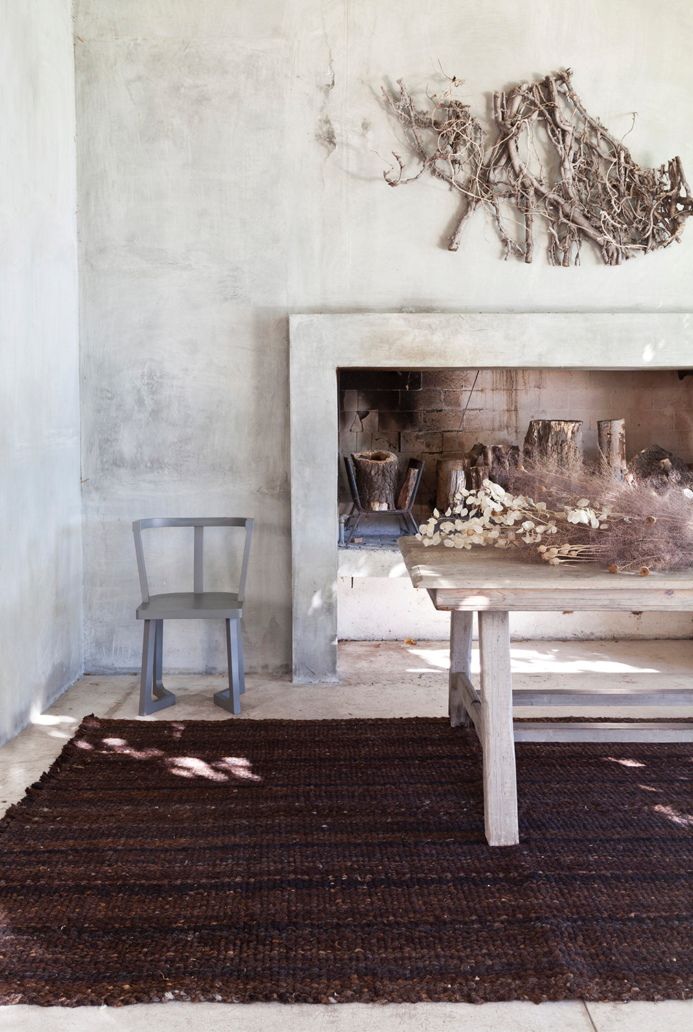 Wool Rug Candy Awanay Chocolate Wool Rug – atacama home