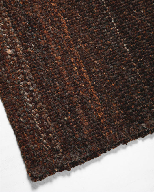 Chocolate medium weave sample
