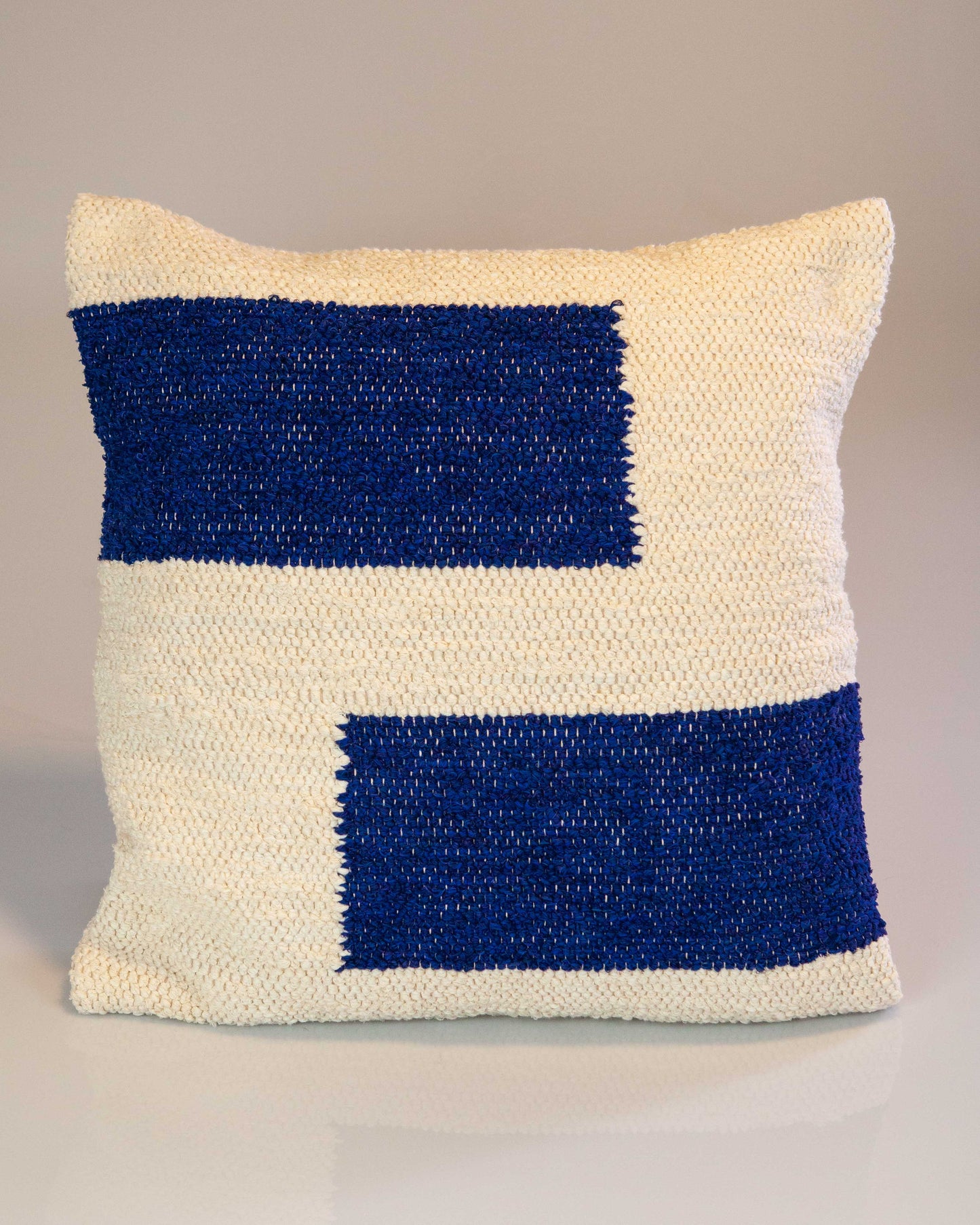 Casa Cubista Maze Pillow - Navy Blue