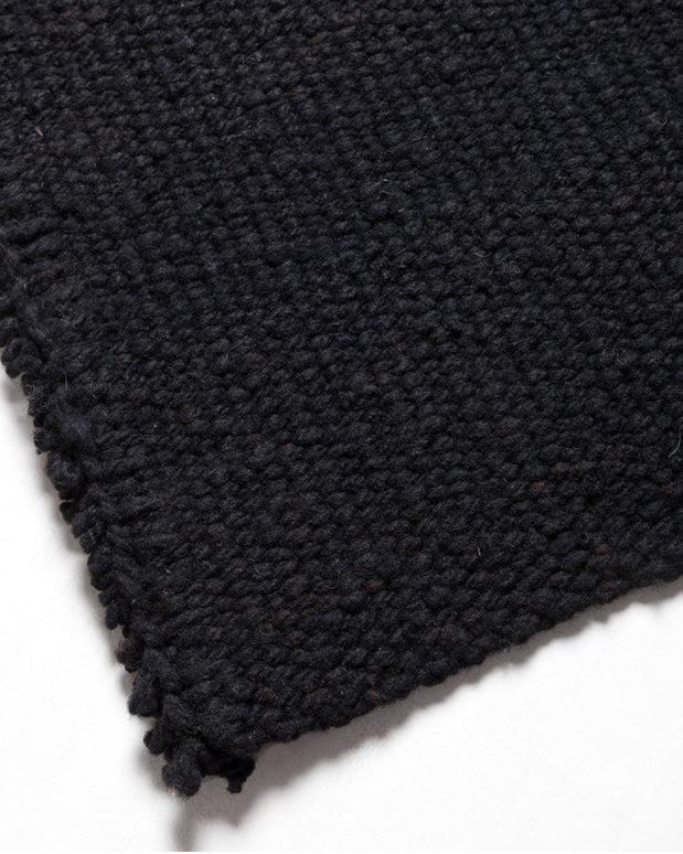 Black medium weave sample