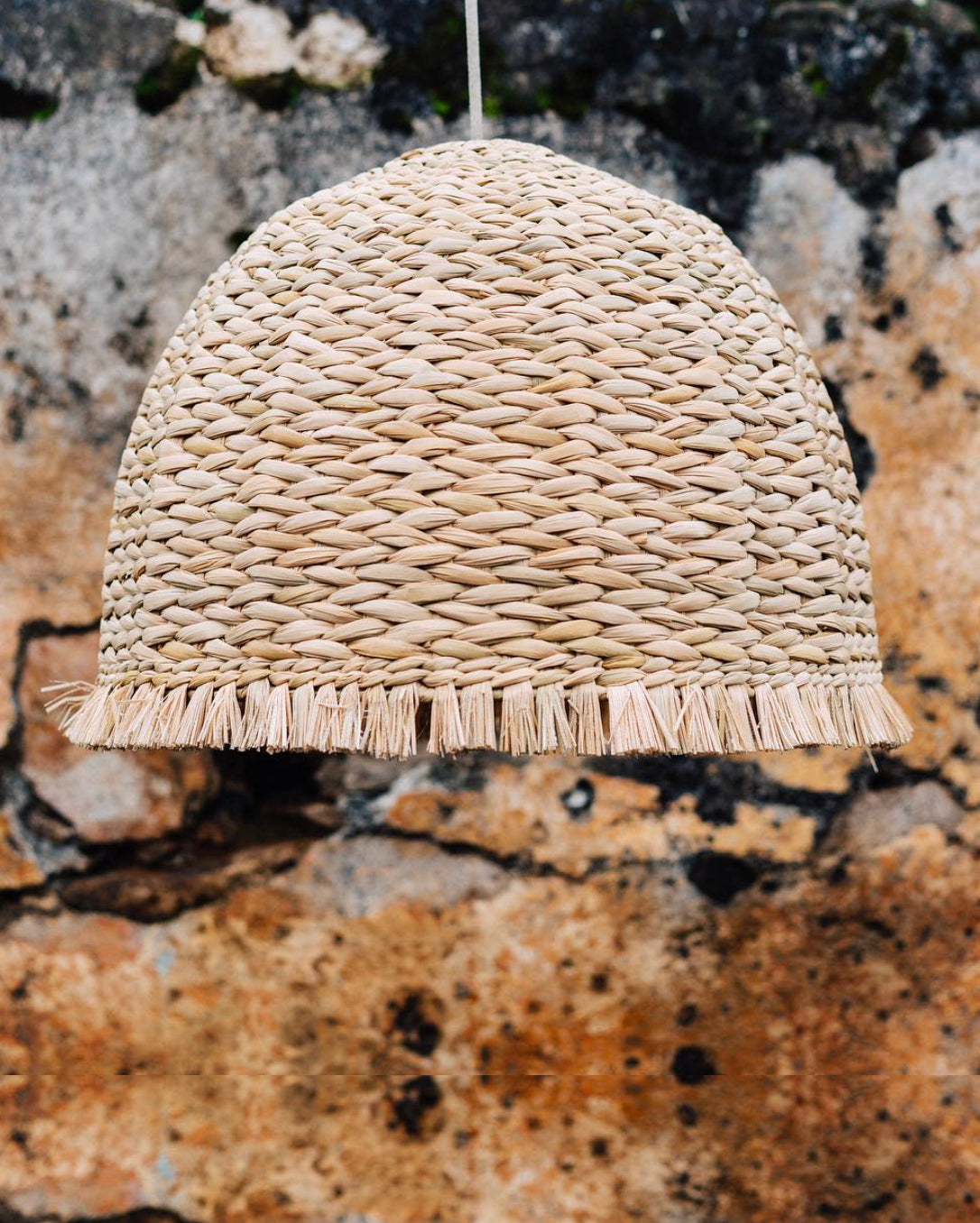 Tarasca Handwoven Palm Lamp Shade