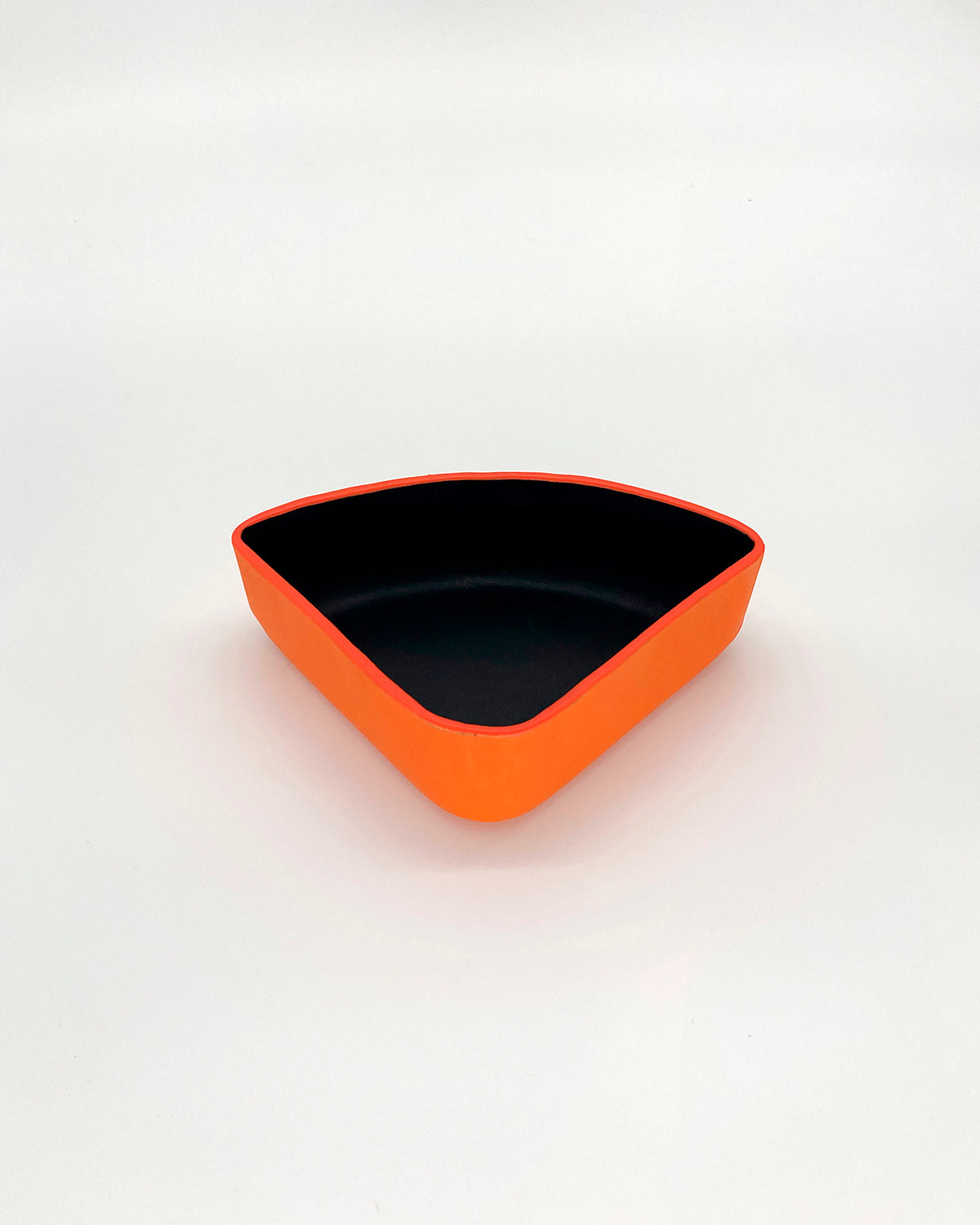 Sunrise Slice Handmade Leather Bowl Set